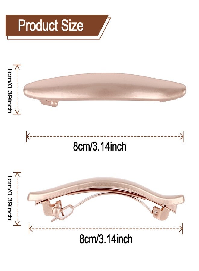 Ondder French Barrette Hair Clips Barrettes for Thick Hair Metal Hair Clips Hair Barrettes for Women Hair Accessories for Girls Women - Image 2